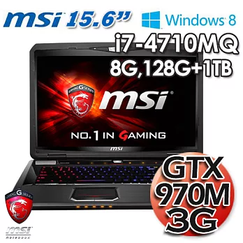 MSI 微星 GT60 2QD-1088TW 15.6＂ 四代Core i7 GTX970M最新顯卡