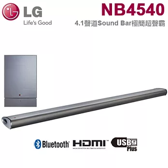 LG樂金 4.1聲道Sound Bar極簡超聲霸(NB4540)