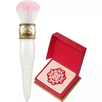 LADUREE 蕾美寶石雙織頰彩盤(#101)(11g)+典藏腮紅刷