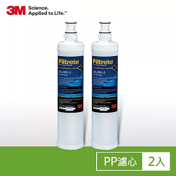 3M SQC前置活性碳PP濾心 3RS-F001-5 2入組