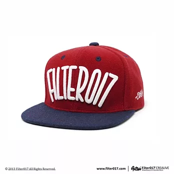 Filter017 SCRIPT LOGO WOOL CAP 手寫字毛料棒球帽藍
