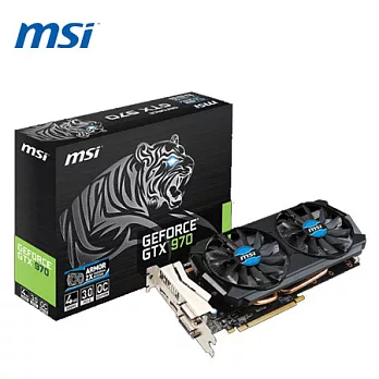 MSI 微星 GTX 970 4GD5T OC 顯示卡