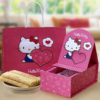 2015新品~Hello Kitty芝麻蛋捲禮盒(相片版)×2盒入