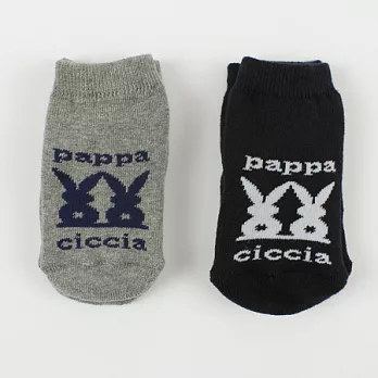 愛的世界pappa&ciccia止滑透氣毛巾襪(2入)-台灣製-7深藍色