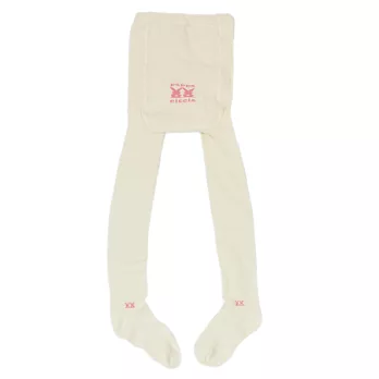 愛的世界pappa&ciccia針織止滑透氣寶寶褲襪-台灣製-85象牙白色