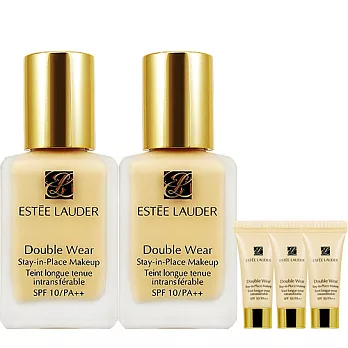 ESTEE LAUDER 雅詩蘭黛 粉持久完美持妝粉底(30ml)*2買大送小(#36)(5ml)*3#17