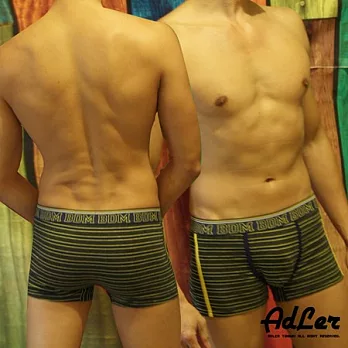 【Kiasma】都會雅痞印花平口褲(黑)M黑