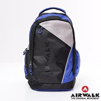 【美國 AIRWALK】大容量輕型後背包黑藍