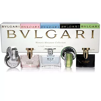 BVLGARI 寶格麗 女性精選小香禮盒5件組 (5ml*5)