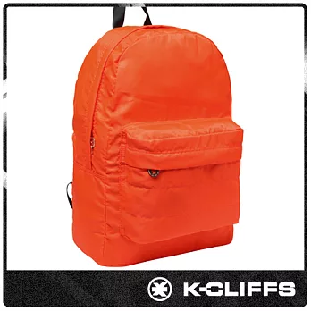【美國K-CLIFFS】螢光系列雙肩後背包 螢光橘