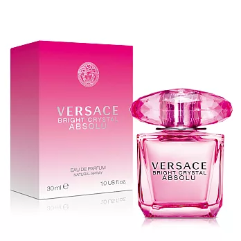 Versace凡賽斯 絕對‧香戀水晶女性淡香精(30ml)-送小香&針管