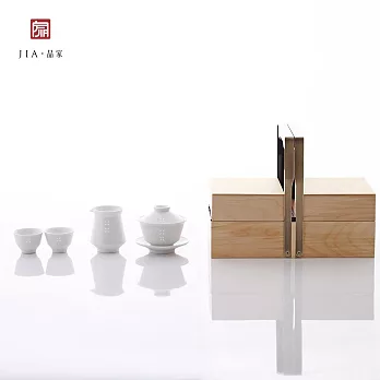 【2015回JIA團圓】[JIA Inc.] 新年家禮 紛雪品茗茶具+茶盒組