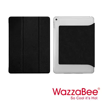 WazzaBee Adonis-Hollow iPad Air 2 輕薄簍空保護套黑