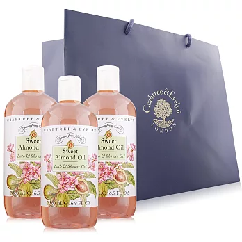 Crabtree & Evelyn 瑰珀翠 甜杏仁大泡沫沐浴精(500ml)【贈原廠精美提袋】買二送一