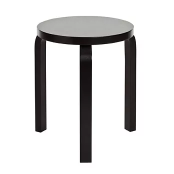 Artek Stool 60 三腳圓凳（全黑）