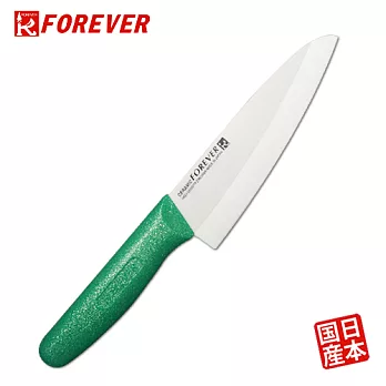 【FOREVER】鋒愛華陶瓷刀16CM(白刃亮綠柄)