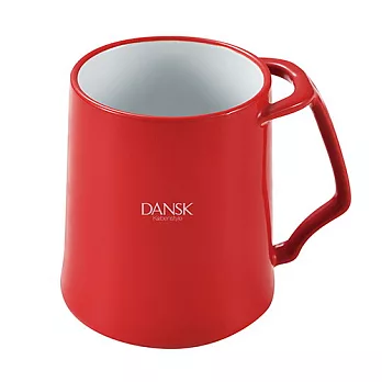《DANSK》琺瑯材質馬克杯紅色