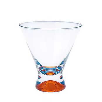 《DANSK》幻彩雞尾酒杯橘色×藍色