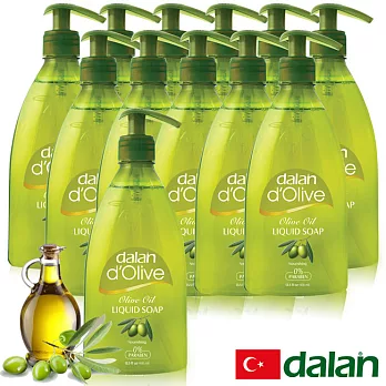 【土耳其dalan】 d’Olive橄欖油液體香皂12入