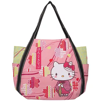 Hello Kitty x AMONNLISA 粉漾春祭大托特包