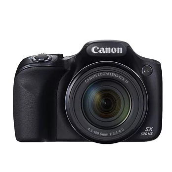 (平輸中文)Canon SX520 HS 42倍光學變焦數位相機-送16G記憶卡+相機包..共4好禮