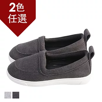 FUFA MIT 簡約休閒懶人鞋(F5) -共兩色22.5黑