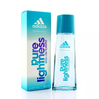 Adidas愛迪達 Pure Lightness典雅純靜運動女性淡香水(新包裝)50ml