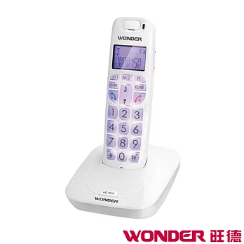 WONDER旺德 DECT數位無線電話 WT-D05白色