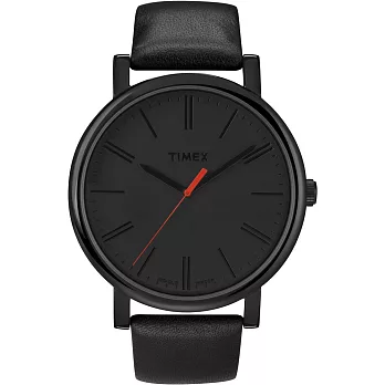 【TIMEX】TIMEX 經典復刻冷光系列 (黑/紅指針 TXT2N794)