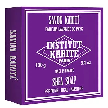 Institut Karite Paris IKP 巴黎乳油木 薰衣草皂 100g