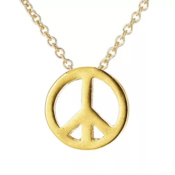 【Dogeared】美國品牌Reminder祈願K金項鍊~創造和平Peace