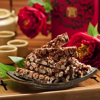 《東勢厝特產鄉土味》原味花生糖(450g/瓶，共5瓶)