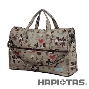 HAPI+TAS 回憶摺疊旅行袋(小)卡其