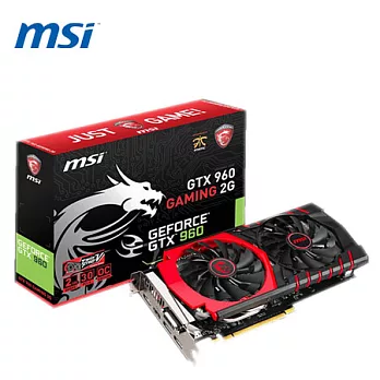 MSI 微星 GTX 960 GAMING 2G 顯示卡