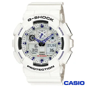 CASIO 卡西歐 G-SHOCK 狂野粗曠潮流概念錶GA-100A-7A