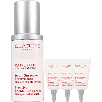 CLARINS 克蘭詩 肌鏡光美 白精華液(30ml)買大送小(3ml)*3