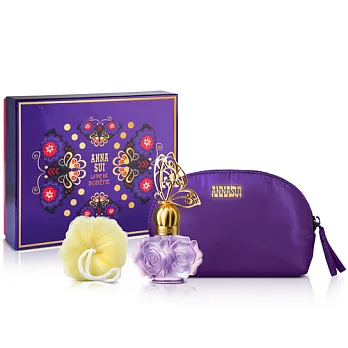 Anna Sui 安娜蘇紫蝶戀彩漾禮盒-贈同品牌紙袋+隨機針管