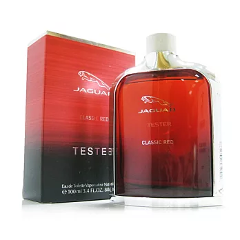 JAGUAR 積架 紅色捷豹 男性淡香水100ml【TESTER】
