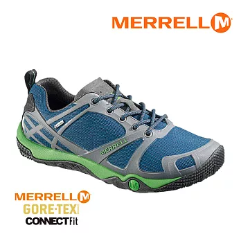 MERRELL 男Gore-Tex SPEED HIKING健行鞋(ML41889)8藍/灰色
