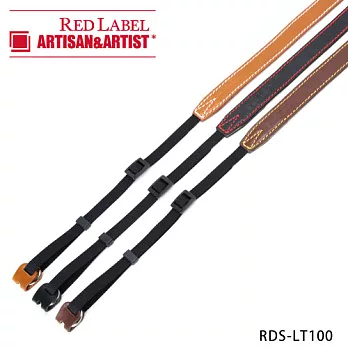 RED LABEL 皮革相機背帶 RDS-LT100 by ARTISAN&ARTIST黑色