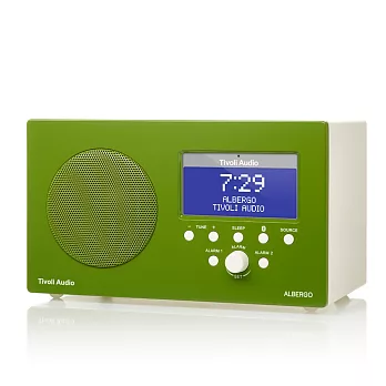 Tivoli -Albergo 藍牙鬧鐘收音機喇叭(綠色)