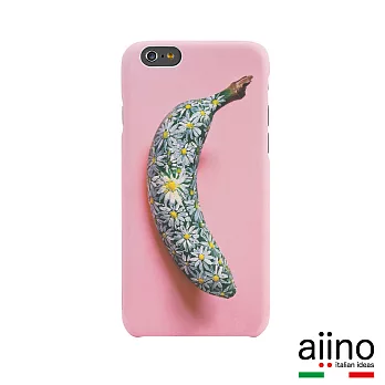 Aiino Banana Graffiti 香蕉塗鴉藝術系列 Apple iPhone 6 plus 5.5 吋手機殼 - 雛菊蕉香 ( AIIPH6LCV-BNMD)