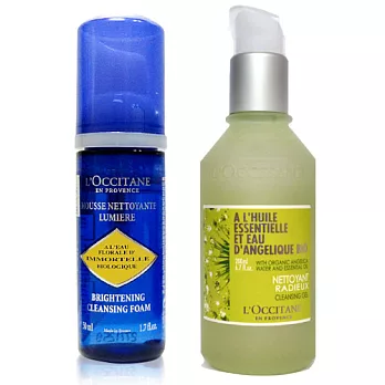 【L’OCCITANE】蠟菊潔面慕絲(150ml)送正貨天使草潔面露(200ml)