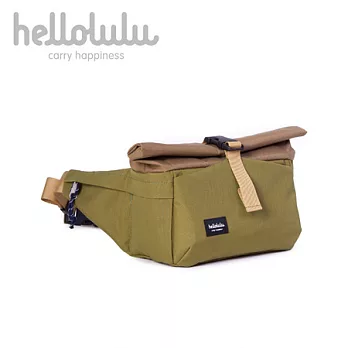 Hellolulu-NYLA輕便相機腰包-橄欖綠