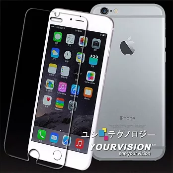 iPhone 6 Plus 5.5吋 最佳保貼組(鋼化玻璃螢幕貼+抗污防指紋機身背膜)