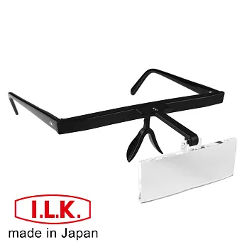 【日本I.L.K.】2x/74x22mm 日本製眼鏡式工作用放大鏡 #HF-10