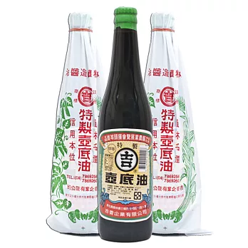 【丸吉】特製釀造甲等壼底油膏520ml ( 3入)