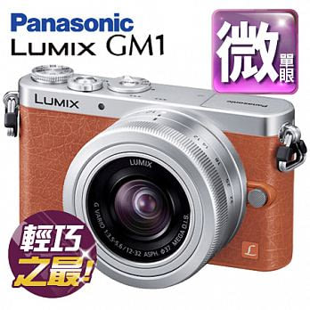 Panasonic GM1 + 12-32mm 變焦鏡組 (橘色) 公司貨 送32G記憶卡+自拍棒+讀卡機+原廠相機包