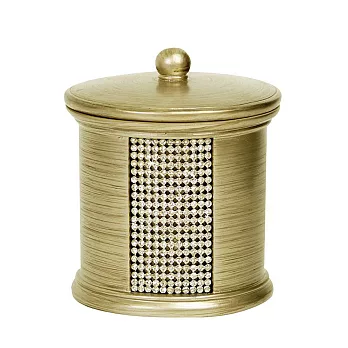 finara費納拉-精品衛浴配件-名媛Coco水鑽棉花罐