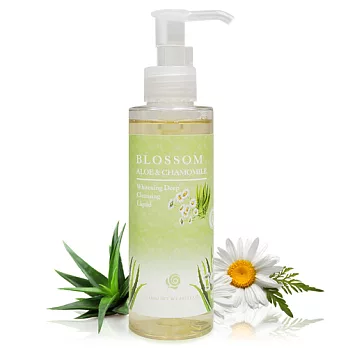 【BLOSSOM】蘆薈洋甘菊植萃淨白保濕溫和深層卸妝露(150ML/瓶)